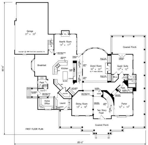 Brookshire Manor House Plan