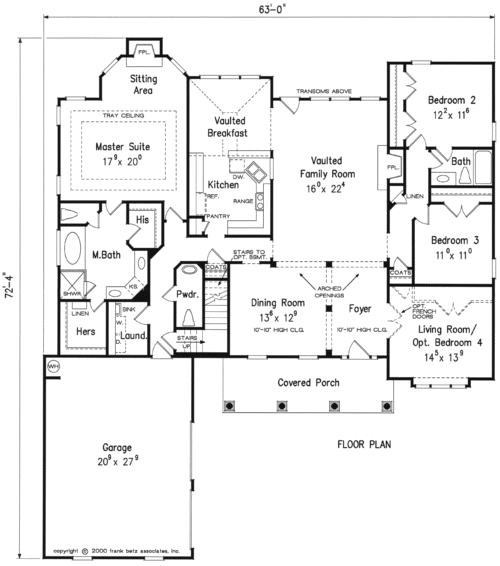 Broderick House Plan