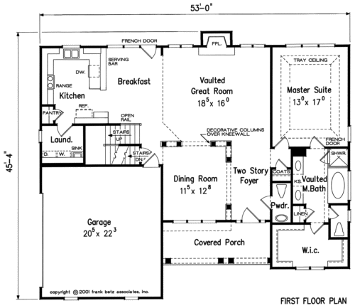 Bullock House Plan