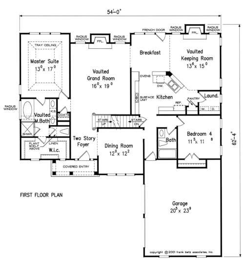 Carswell House Plan