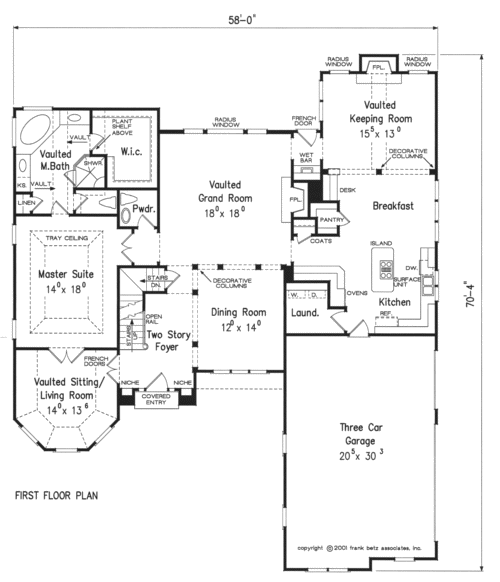 Montfort House Plan