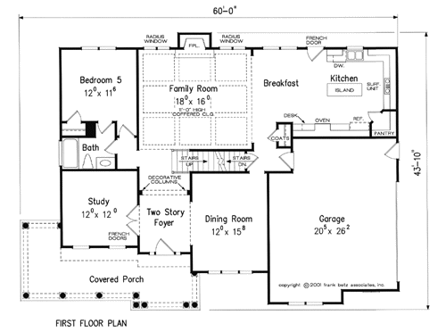 Stone Bluff House Plan