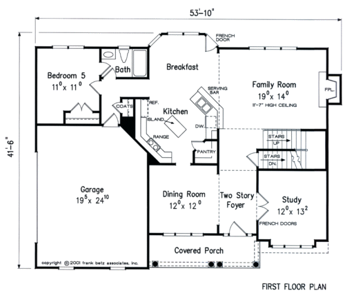 Westbourne House Plan