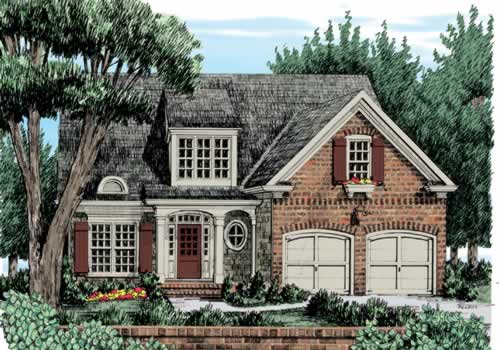 Brentwood House Plan Elevation