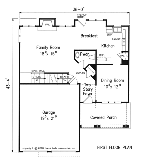 Bridleridge House Plan