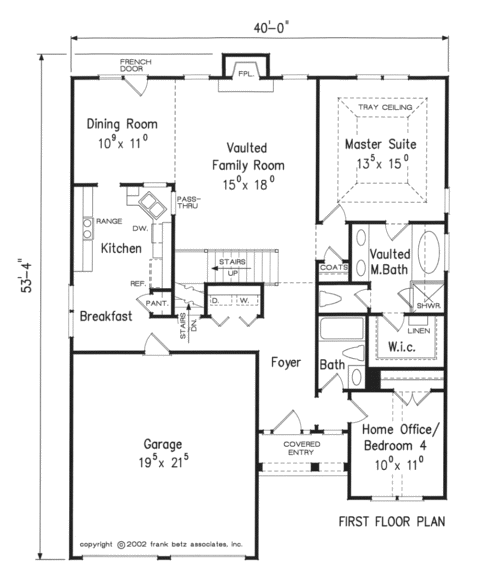 Cherbourg House Plan