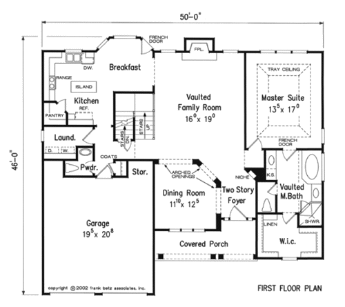 Stonechase House Plan