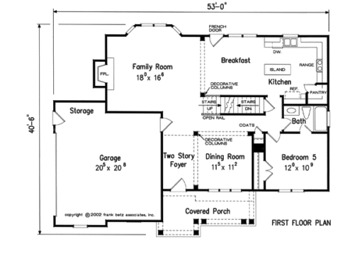 Westover House Plan