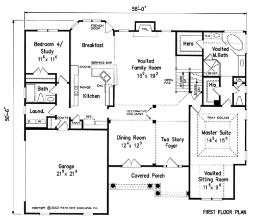 Wickersham House Plan