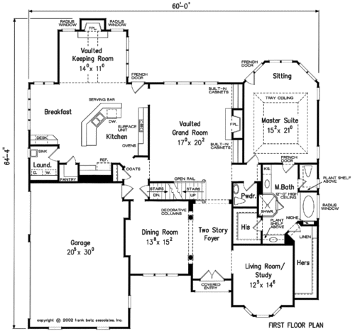 Benedict House Plan