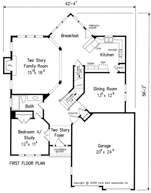 Bostwick House Plan