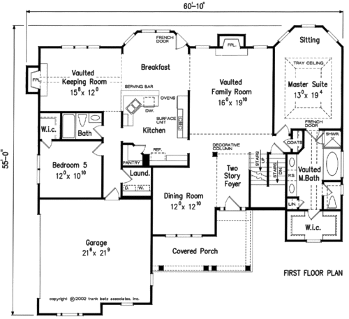 Braddock House Plan