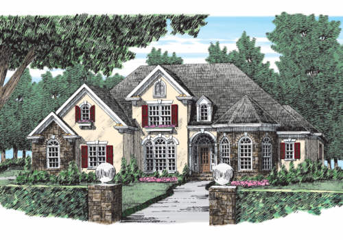 Witherspoon House Plan Elevation