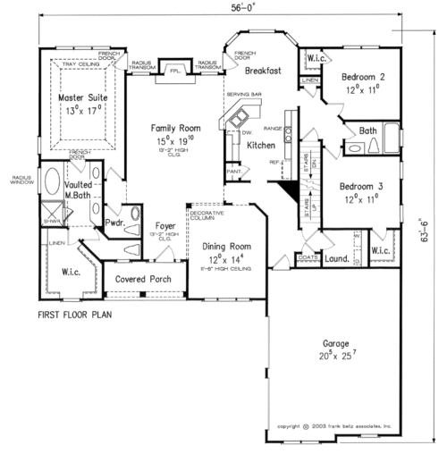 Evansbrook House Plan