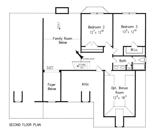 Tullamore Square House Plan