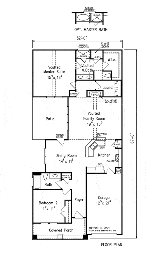 Chappell House Plan