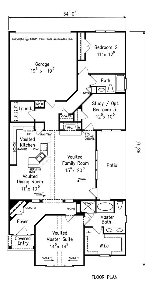 Waddell House Plan