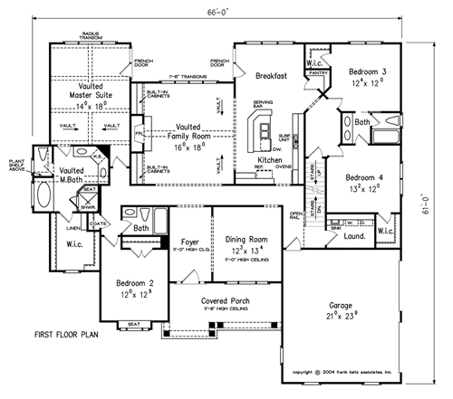 Longbrooke House Plan