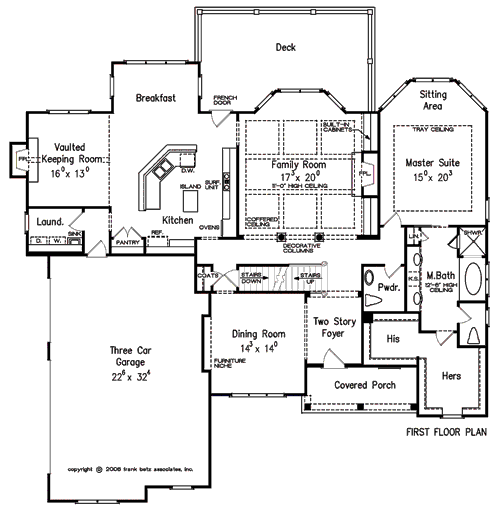 Canton Chase House Plan