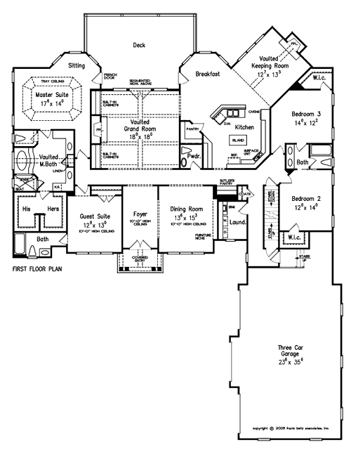 Glen Abbey House Plan