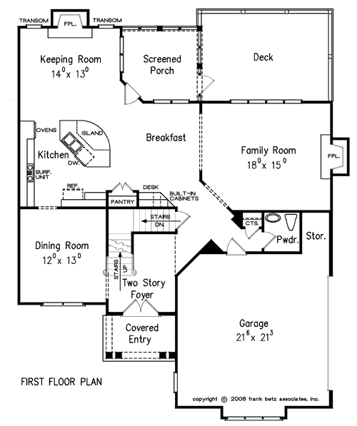 Saddleridge House Plan
