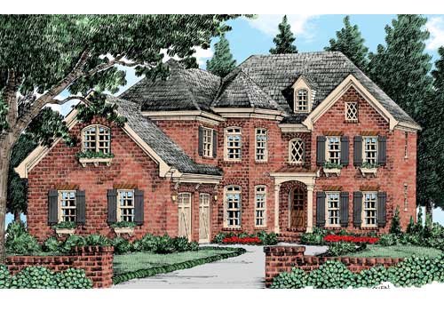 Cotswold House Plan Elevation