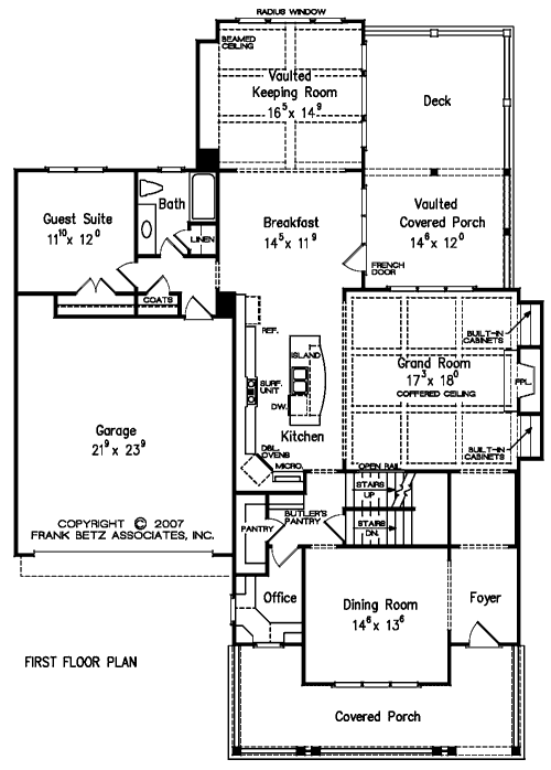 Bullard House Plan