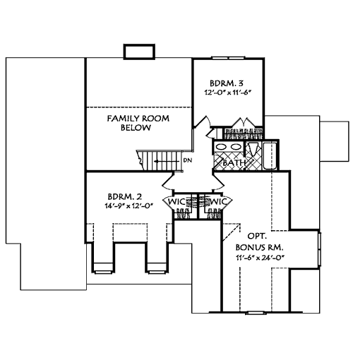 Huntington Ridge (a) House Plan
