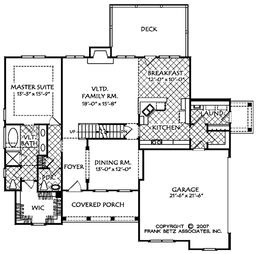 Huntington Ridge (b) House Plan