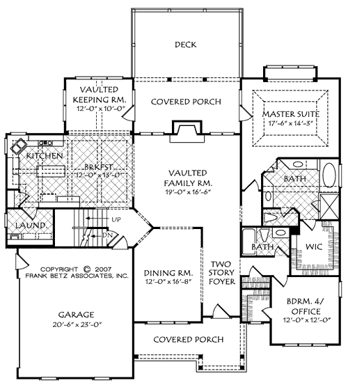 Appleton Chase (c) House Plan