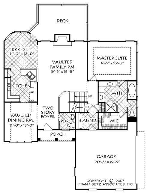 Asbury Park (a) House Plan
