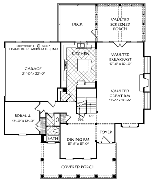 Barnsley Mill (a) House Plan