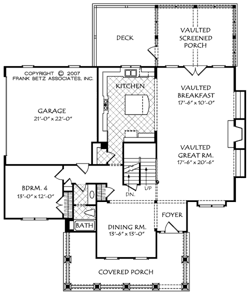 Barnsley Mill (b) House Plan