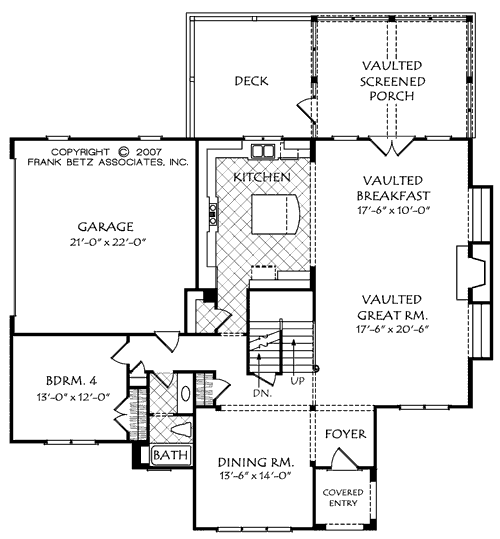 Barnsley Mill (c) House Plan