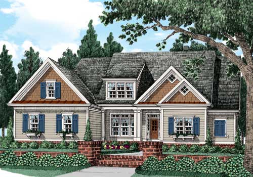 Glenmore (a) House Plan Elevation