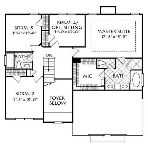 Harrison Mill (a) House Plan