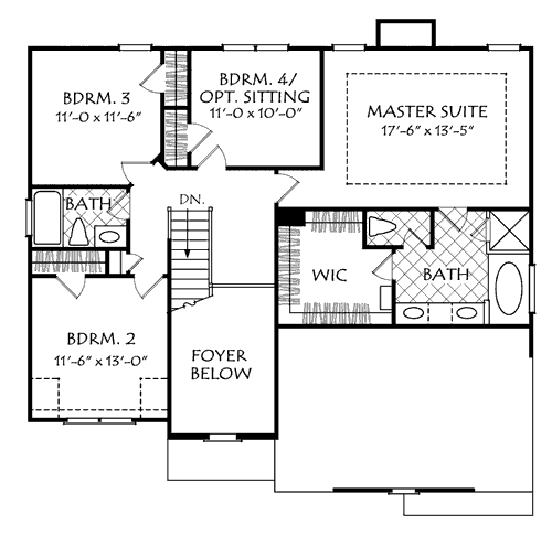 Harrison Mill (b) House Plan