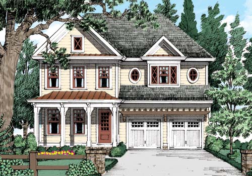 Darby Hill House Plan Elevation