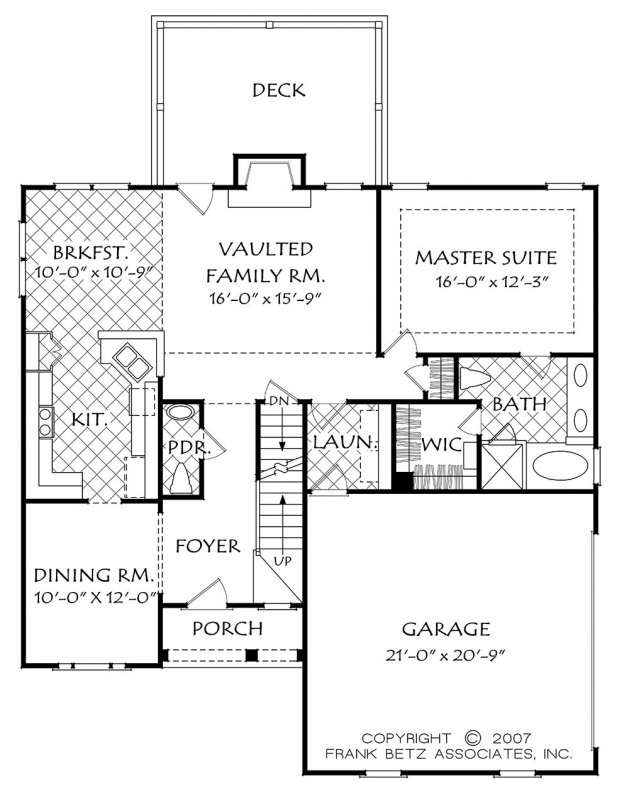 Heydon Hall (a) House Plan