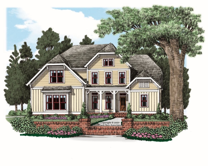 French Colonial House Plans Frank Betz Associates
