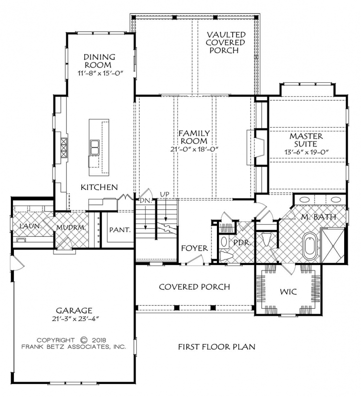 Huddleston House Plan