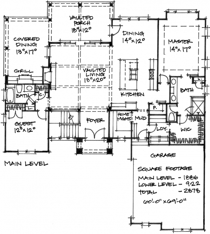 Barclay Downs House Plan