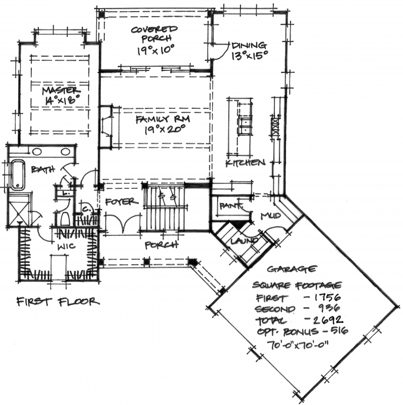 Abbeyville House Plan