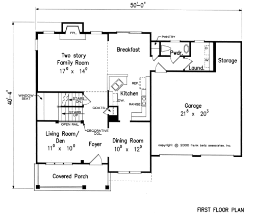 Bannister House Plan