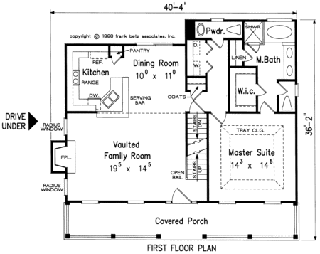 Bartlett House Plan