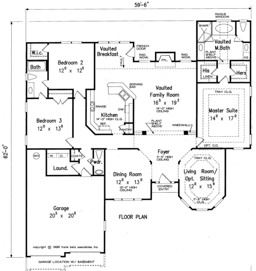 Barten House Plan