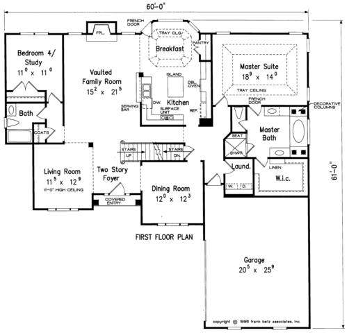 Bellevue House Plan