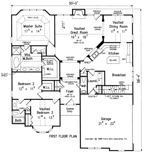 Bowerman House Plan