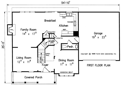 Bradstreet House Plan