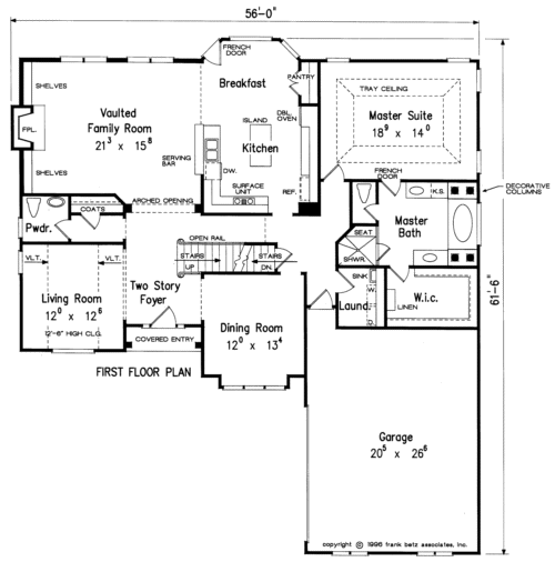 Burnside House Plan